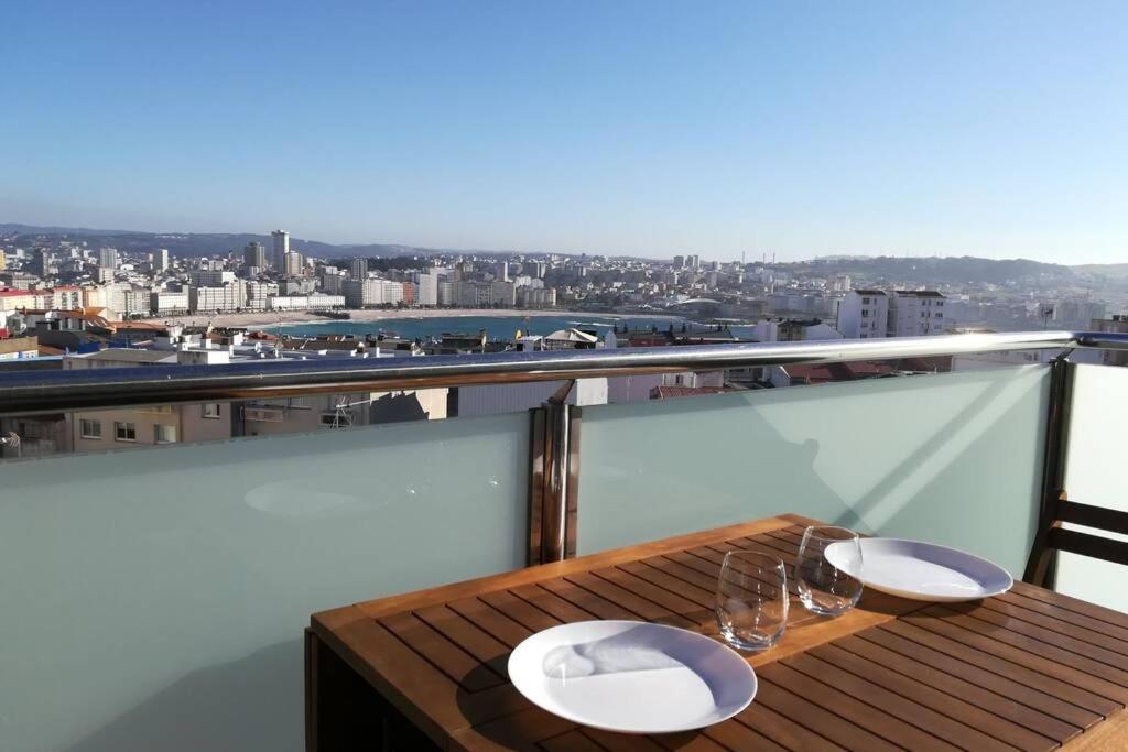 Riazor Bay By Thebluewaveapartments Com Corunha Exterior foto